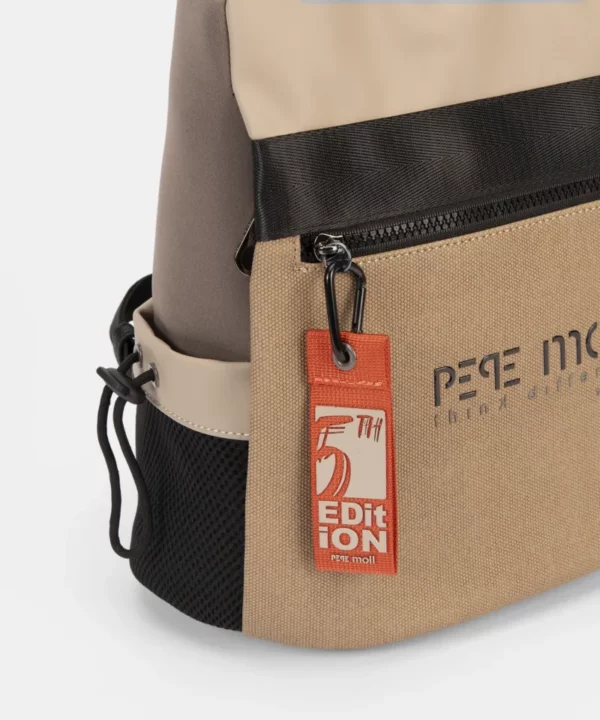 MOCHILA SARAH BEIGE PEPE MOLL - Imagen 3