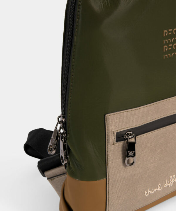 MOCHILA AMARAL VERDE PEPE MOLL - Imagen 4
