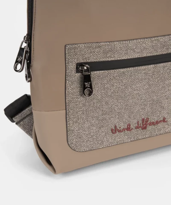 MOCHILA AMARAL BEIGE PEPE MOLL - Imagen 3