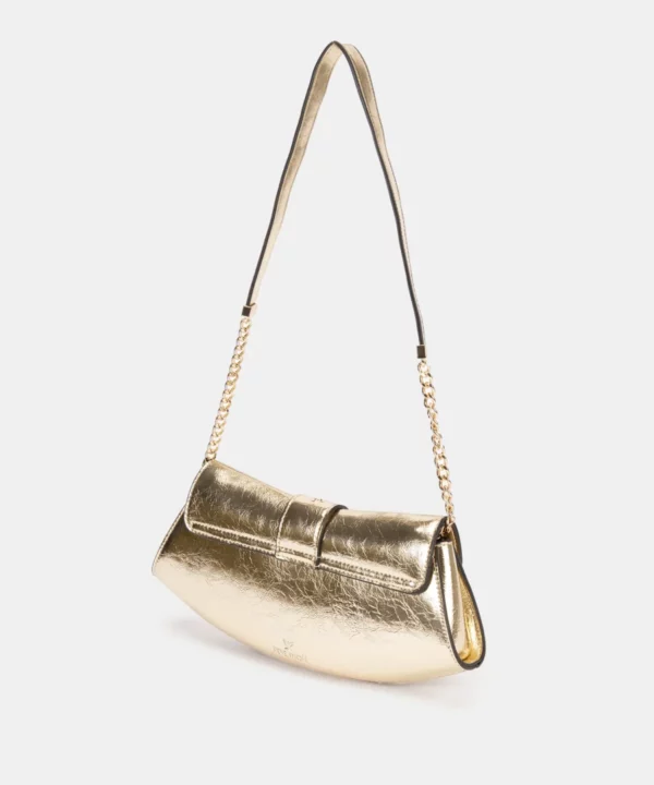 BOLSO DE HOMBRO SORAYA GOLD PEPE MOLL - Imagen 2