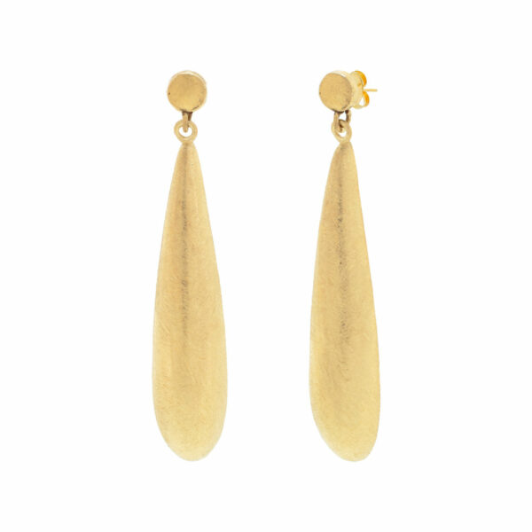 PENDIENTES LAGRIMA MATE BILYFER