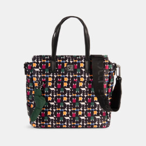 BOLSO DE MANO NEGRO GEMMA PEPE MOLL