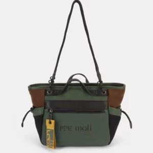 BOLSO DE HOMBRO SARAH TRI-GREEN PEPE MOLL
