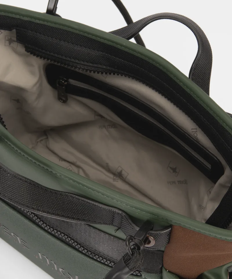 BOLSO DE HOMBRO SARAH TRI-GREEN PEPE MOLL - Imagen 3