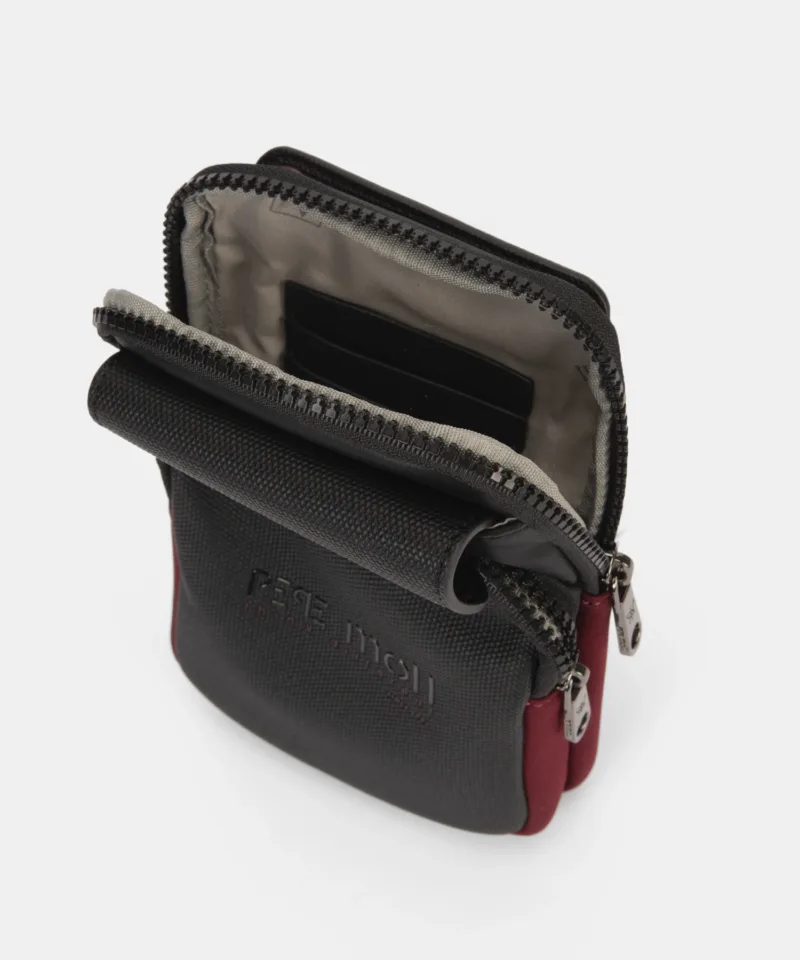 BOLSO PORTA MOVIL SARAH NEGRO PEPE MOLL - Imagen 4