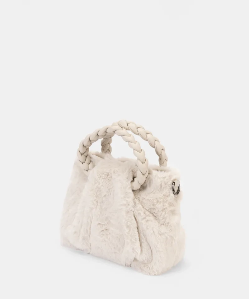 BOLSO PELO SORAYA BLANCO PEPE MOLL - Imagen 4