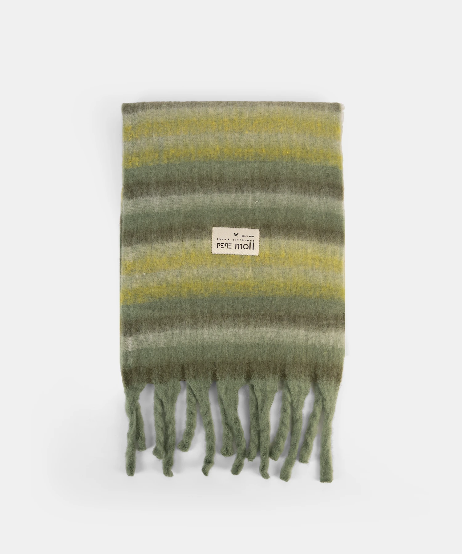 BUFANDA RAYAS VERDE PEPE MOLL - Imagen 4