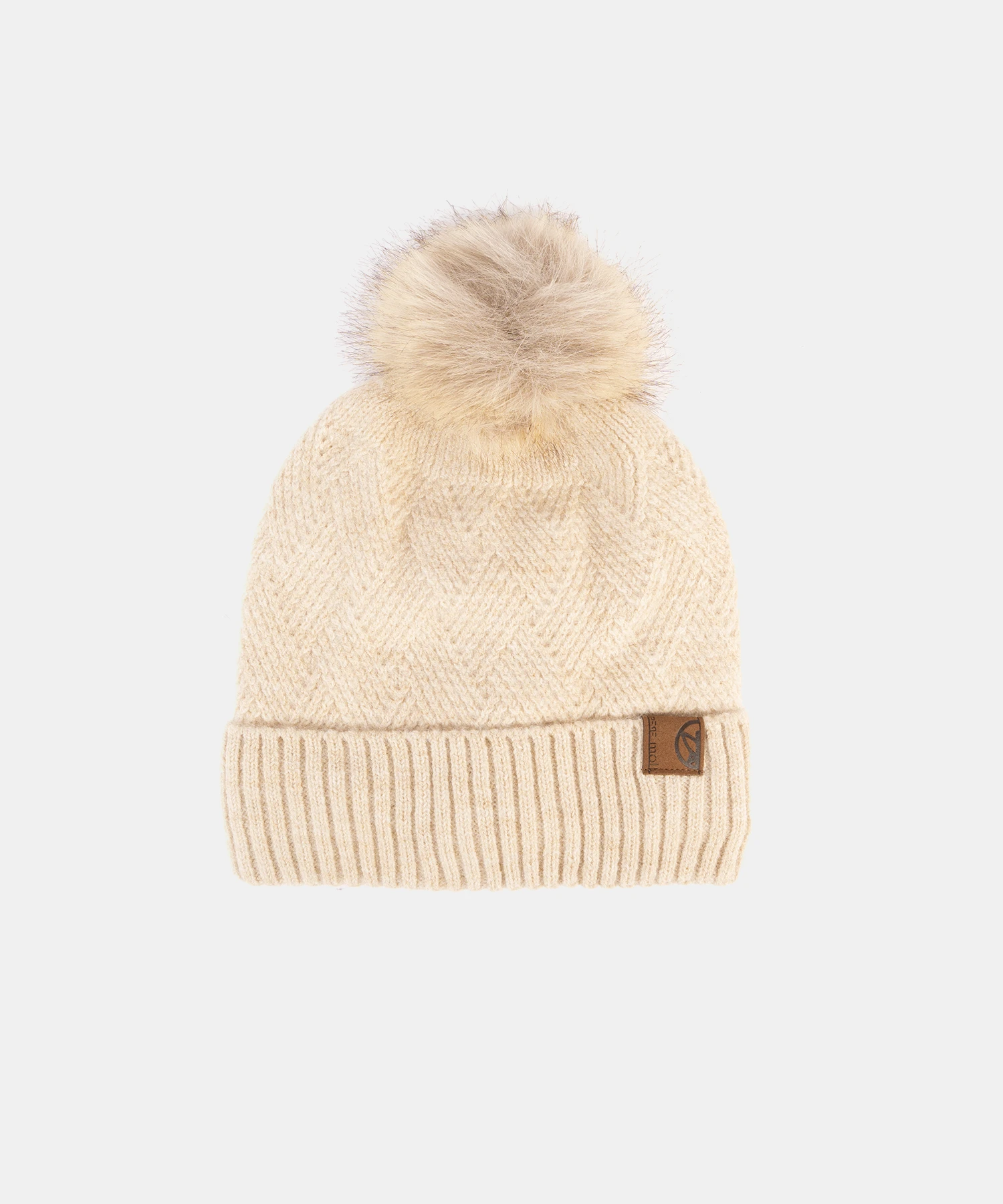 PACK GORRO, BUFANDA Y GUANTES BEIGE PEPE MOLL - Imagen 4