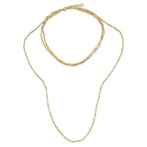 COLLAR GOLDEN WINTER MULTILINE PERTEGAZ