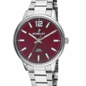 RELOJ CABALLERO HOT  BORDO NOWLEY