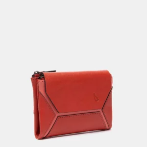 Cartera mediana en piel roja ABBACINO