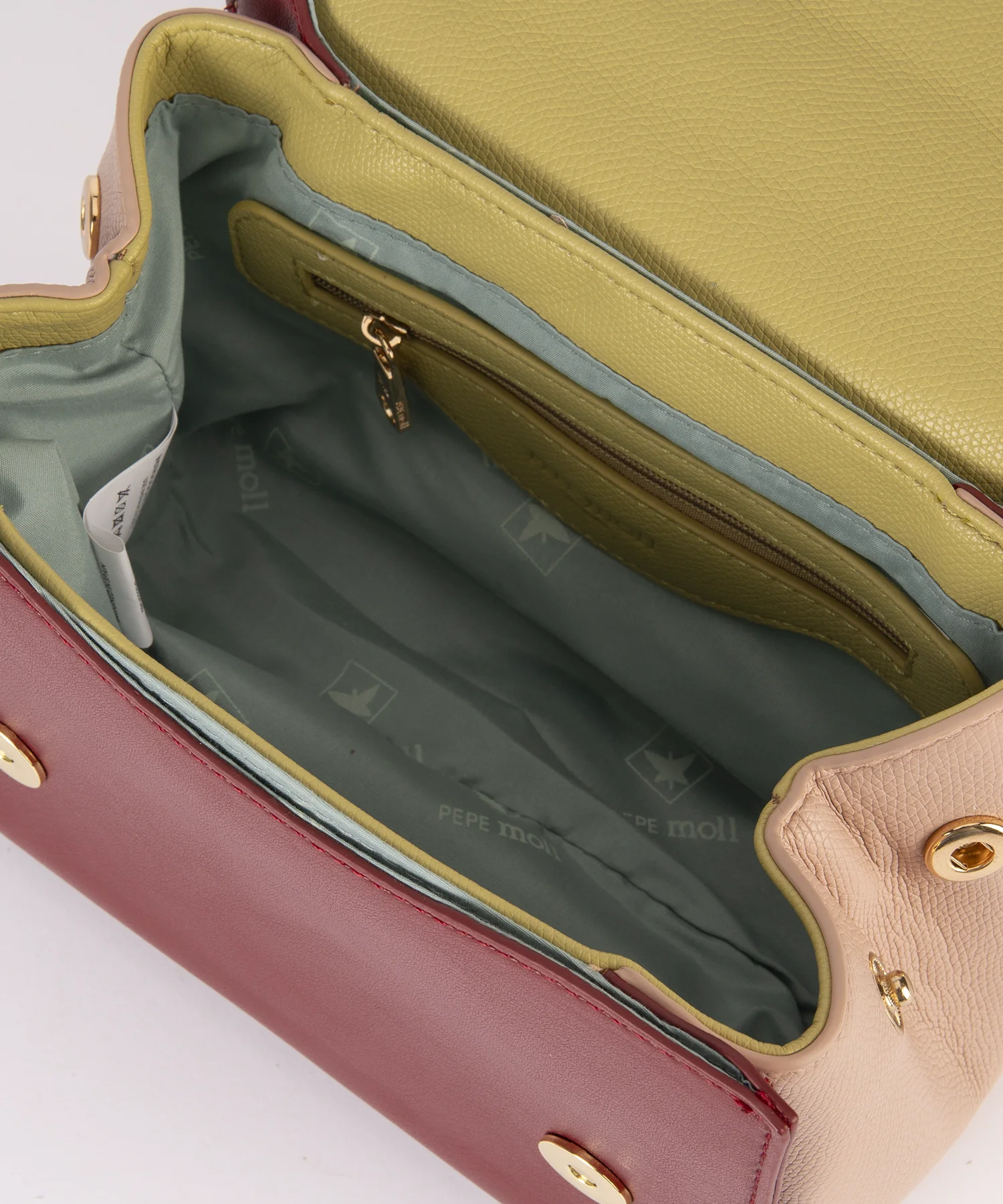 BOLSITO DE MANO RAQUEL TRI-LIME PEPE MOLL - Imagen 3