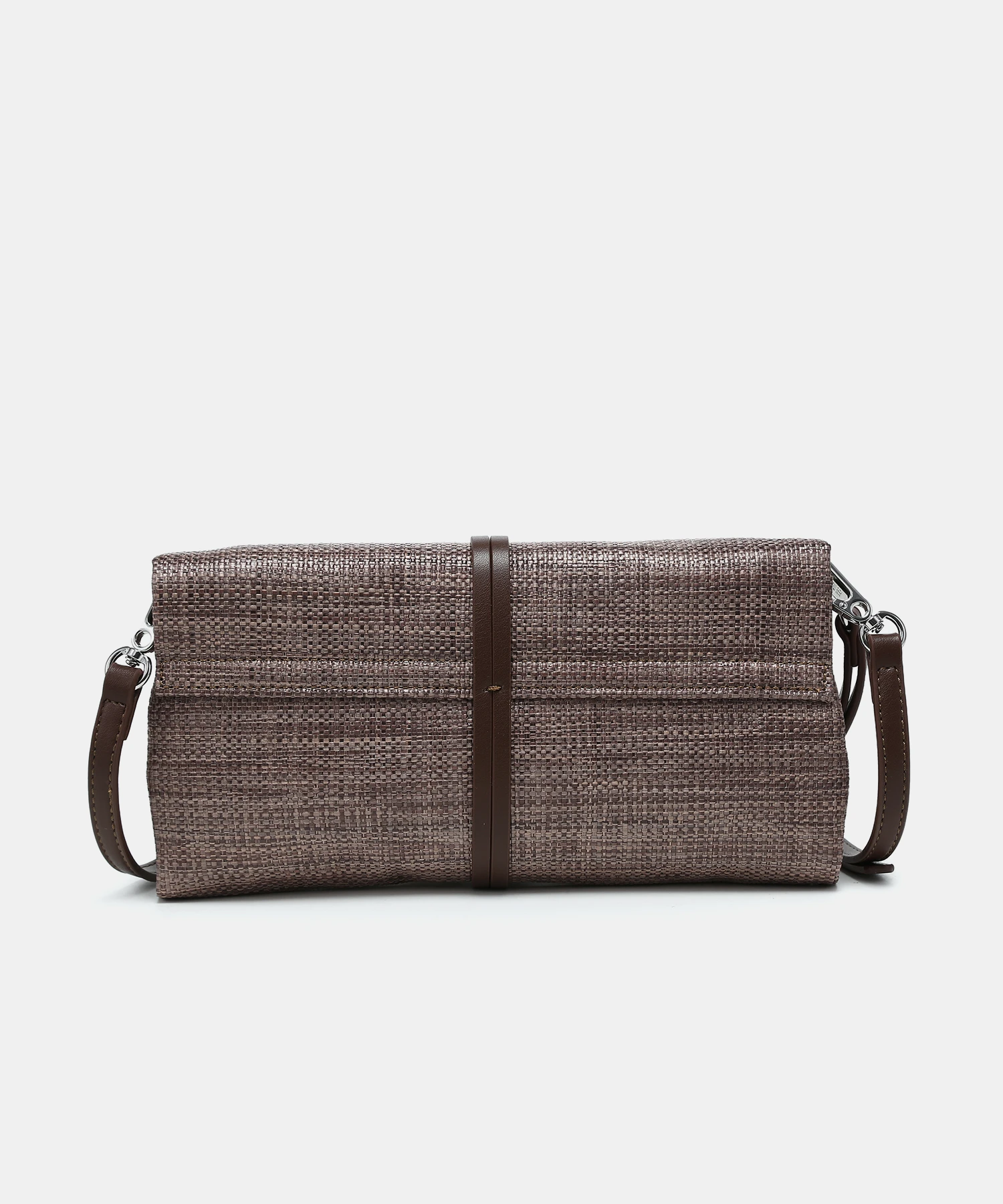 CARTERA DE MANO THALIA MARRON PEPE MOLL - Imagen 3