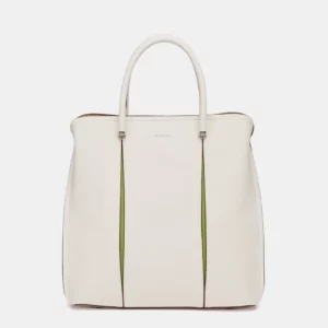 TOTE DE MANO BEIGE ABBACINO