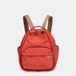 MOCHILA EN TEJIDO ROJA ABBACINO