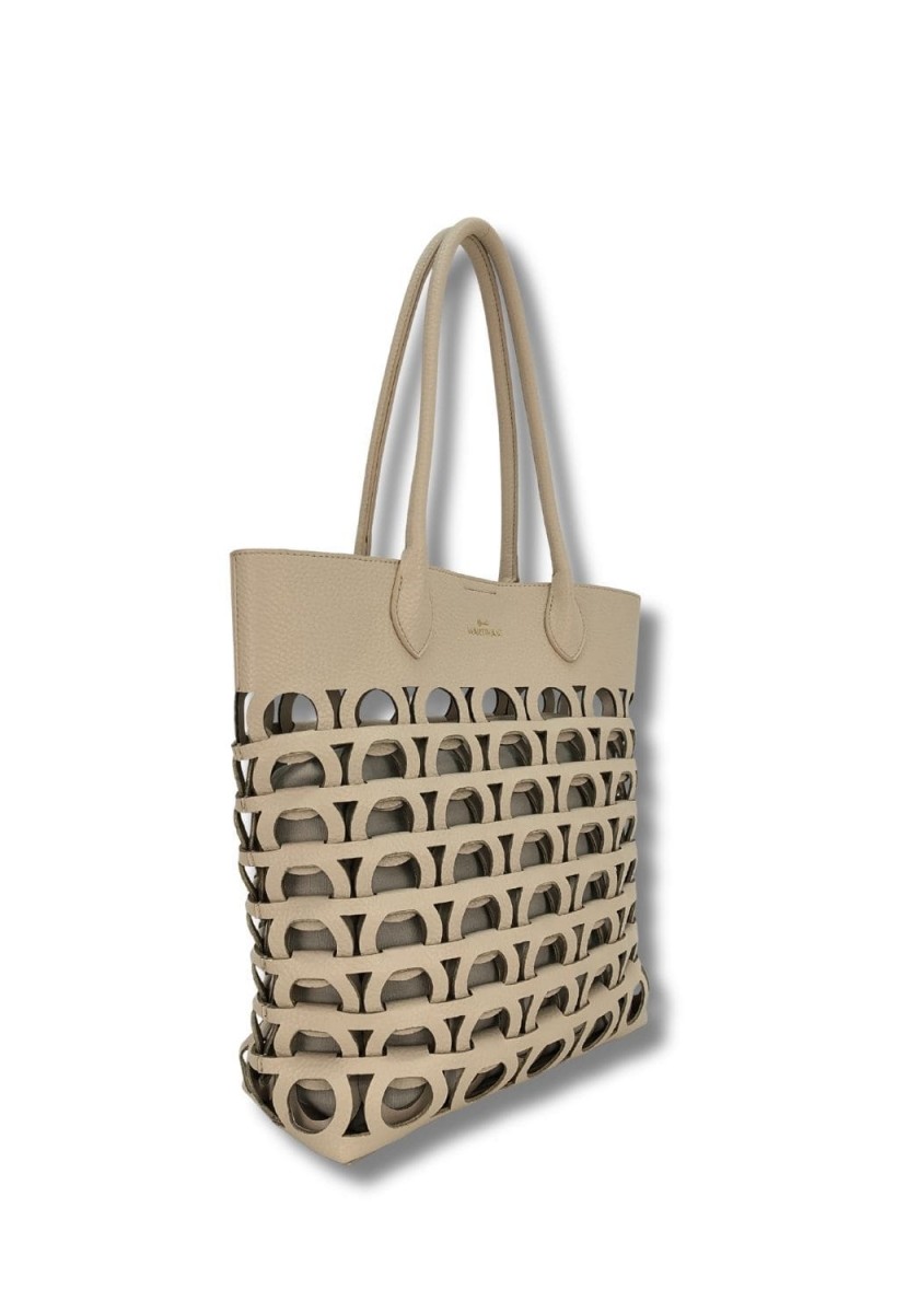 GRAN SHOPPING TROQUELADO BEIGE MARTINAK - Imagen 3