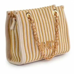 MINI TOTE LINEAS AMARILLAS NOCO