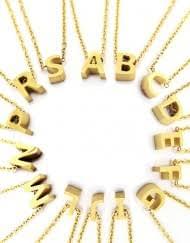Cadena colgante inicial mini.ANARTXY